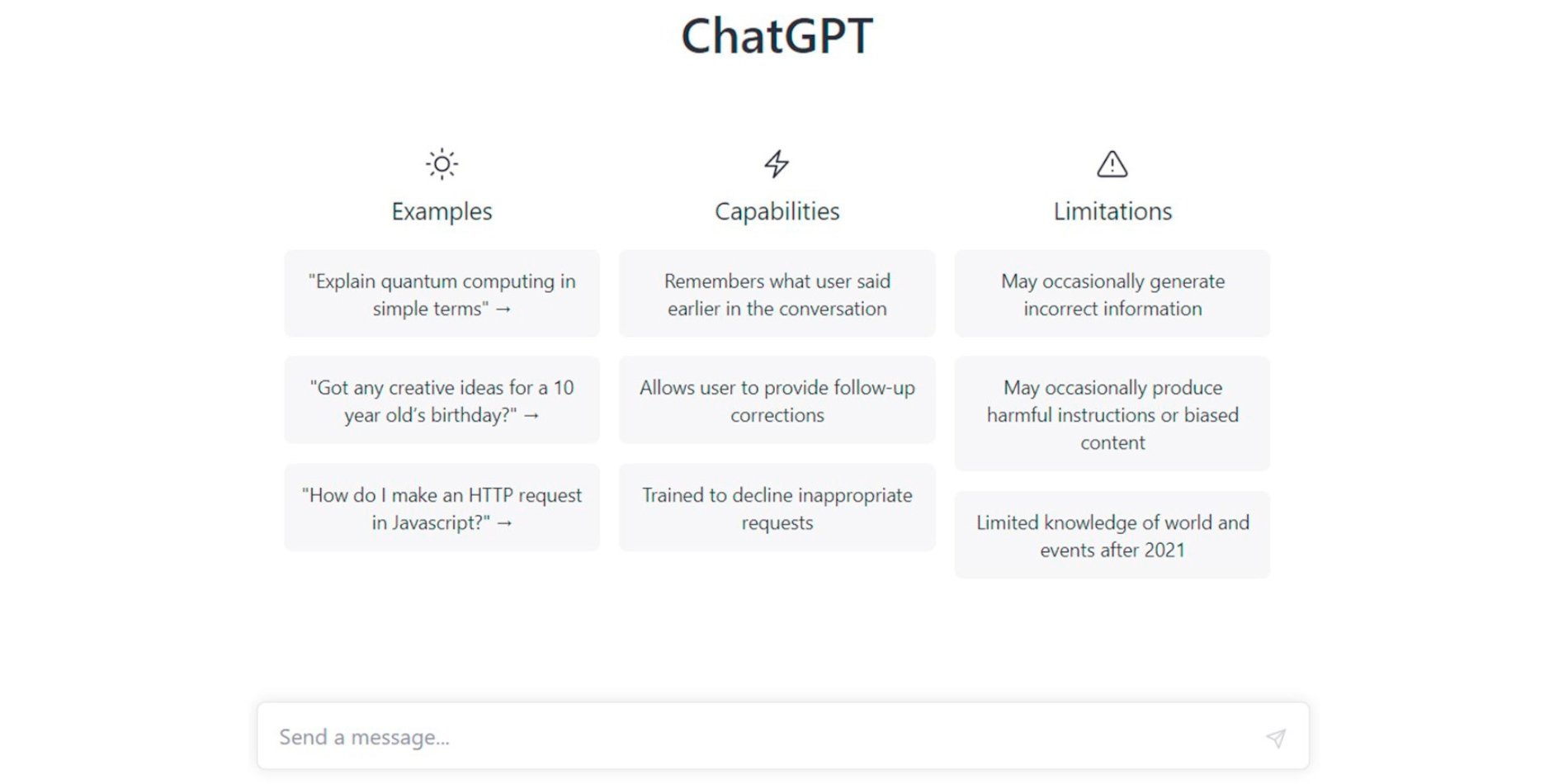 Приложение Компонент «GPT chat»